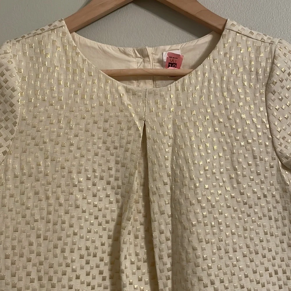 Gap Girls Special Occasion Dress Gold Sparkle Size XL